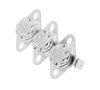 Lot de 10 thermostats KSD301/KSD302 40~300 C en céramique 16 A 250 V 45 C 50 C 55 C 60 C 75 C 80 C degrés normalement fermés ouverts (couleur : 80 A)(90a)