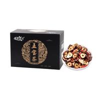 Lot de 10 ThéS Five Treasures, Sachets de Thé au GoûT Excellent 120 G Petite BoîTe de PréSentation Tea Tea Collection Coffret Facile à Utiliser Emballé dans du Papier