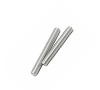 Lot de 10 tiges à denture filetée en aluminium 6061, pas M5, longueur : 500 mm, pour drôles télécommandés, camions, voitures de course, cartes mères, assemblages de rainures coulissantes.