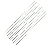 Lot de 10 tiges de fibre de verre blanches de 100 cm - Barres de support en fibre de verre durables for diverses applications(10mmx100cm)