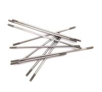 Lot de 10 tiges de poussée filetées M5 en acier inoxydable, vis de liaison servo, barres de fixation, lien tige de poussée CW CCW(120mm)