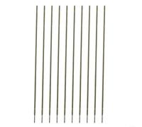 Lot de 10 tiges de soudage en acier inoxydable E309L-16 de 2,4 mm pour acier inoxydable à carbone ou faible alliage d'acier allié, faible teneur en carbone pour résistance intergranulaire, 2 mm