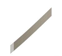 Lot de 10 tiges de soudage en acier inoxydable E309L-16 pour carbone à acier inoxydable, 2,4 mm de diamètre, 300 mm de longueur, 50-100 A DC, lot de 10 (1,2 mm)