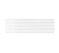 Lot de 10 tiges de soudage en aluminium avec fusion à basse température pour le soudage en alliage d'aluminium, y compris les scooters et les navires (2 mm)