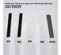 Lot de 10 tiges de soudage pour PP PVC PE, pour applications automobiles et plastiques (PVC gris, 20 cm)