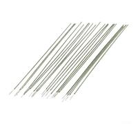 Lot de 10 tiges de soudure en acier inoxydable A102 E308-16 2,0 mm et 2,5 mm pour soudure CC/AC, matériau 304, norme GB/T983 (1,0 mm)