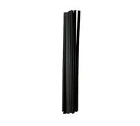 Lot de 10 tiges de soudure en plastique ABS noir et blanc 25 cm pour | Cet ensemble de dix pièces fournit des tiges en ABS noir et blanc pour réparer les pare-chocs de voiture fissurés et autres