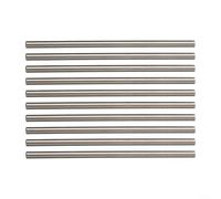 Lot de 10 tiges droites en carbure de tungstène de 100 mm de long pour une haute résistance à l'usure et des opérations d'usinage de précision (4 mm)