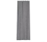 Lot de 10 tiges métriques droites en carbure de tungstène de 100 mm pour outils de tour, adaptées pour la coupe, le fraisage et la production de broches et de tarauds à perles (3 mm)