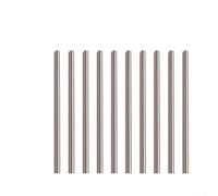 Lot de 10 tiges métriques en carbure de tungstène à tige droite pour outils de tour, adaptées pour la coupe, le fraisage et la production de broches et de tarauds à perles (1,5 mm)