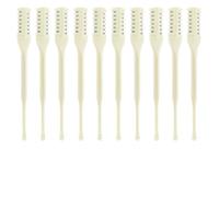 Lot de 10 tondeuses pour poils du nez à double face et cure-oreilles spiralés, design décalé pour une coupe rapide et tout en douceur, outil léger de soin personnel pour hommes et femmes