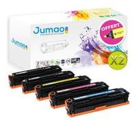 Lot de 10 Toners cartouches type Jumao pour HP CE410X CE411A CE412A CE413A G