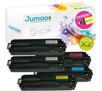 Lot de 10 Toners type Jumao pour Samsung CLT-K504S CLT-C504S CLT-Y504S CLT-M504S G
