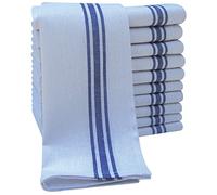 Lot de 10 torchons de cuisine en coton