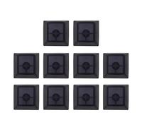 Lot de 10 touches de clavier de jeu transparentes en hauteur originale pour claviers mécaniques de jeu et de codage