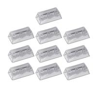 Lot de 10 touches translucides avec design original en hauteur pour claviers mécaniques, surfaces lisses, 1U, utilisation de nuit