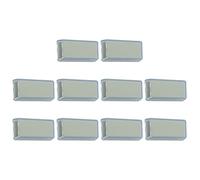 Lot de 10 touches transparentes à double couche avec trombones amovibles pour commutateur MX - Coque de protection transparente