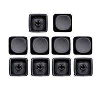 Lot de 10 touches vierges en PBT pour claviers mécaniques 1U MOA sans impression pour commutateurs MX
