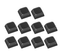 Lot de 10 touches vierges pour claviers mécaniques 1U XDA sans impression pour commutateurs MX personnalisables