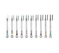Lot de 10 tournevis de bijoutier pour réparation de montre et lunettes