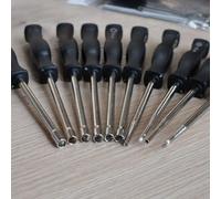 Lot de 10 tournevis professionnels pour réparation de carburateur, construction robuste et prise en main confortable