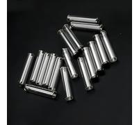 Lot de 10 tubes à essai de fermentation inversée en verre à haute teneur en borosilicate de 6 x 30 mm pour analyse chimique microbienne