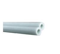 Lot de 10 tubes creux en fibre de verre blancs, diamètre extérieur 3 mm, 4 mm, 8 mm, 10 mm, 12 mm x 500 mm, tiges de support légères(5X3X500MM)