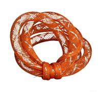 Lot de 10 tubes de fixation à la mouche en maille pailletée 4 mm et 8 mm Couleurs mélangées E Z Corps Minnow Matériau pour l'artisanat Appâts et leurres de pêche réalistes 10 pièces (4 mm)
