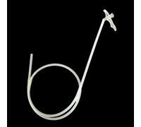 Lot de 10 tubes d'extension en mousse avec embouts de pulvérisation réglables, longs tubes en plastique pour applications de pulvérisation (1 m)