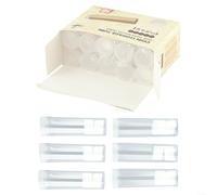 Lot de 10 tubes en plastique transparent conçus pour les pièces de monnaie de 27 mm et 30 mm, offrant un rangement et une organisation sécurisés pour les collectionneurs (27 mm)