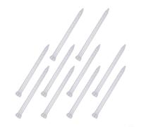 Lot de 10 tubes mélangeurs avec raccords à baïonnette sécurisés pour une utilisation facile (A)