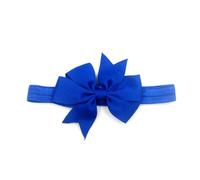 Lot de 10 turbans pour bébé - Bandeau élastique - Pour nouveau-né, baptême, fête, mariage, photographie - Bleu roi