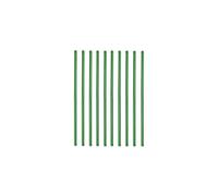 Lot de 10 Tuteurs acier plastifié 60cm diam 8mm