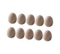 Lot de 10 œufs de Pâques en papier mâché - Fournitures d'artisanat pour dessin - Œufs de Pâques à remplir - Sacs cadeaux - Activités de Pâques pour enfants