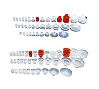 Lot de 10 ventouses à vide for manipulateur industriel, accessoires, buse d'aspiration, grande tête, antistatique, DP / 15/20 / 30/40, gel de silice(DP 15 X 10PCS)