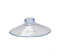Lot de 10 ventouses en PVC pour une utilisation en intérieur sur des surfaces planes non poreuses telles que les miroirs en verre et les carreaux émaillés (25 mm)