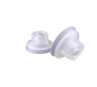 Lot de 10 ventouses pneumatiques à grosse tête, trou de montage de 8 mm, buse en silicone, moulage par injection double couche à l'aide d'un dispositif automatisé(12mm)