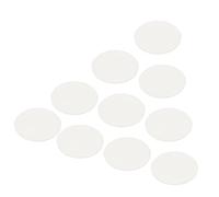 Lot de 10 verres de montre en verre minéral bombé - 20 mm - Transparent, 21mm, Plastique, comme description