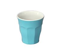 Lot de 10 verres empilables 'Asami Ware' 180 ml Ø 7,5 x 7,6 cm Bleu ciel mélamine