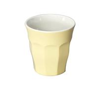 Lot de 10 verres empilables 'Asami Ware' 295 ml Ø 8,8 x 9 cm Crème mélamine