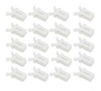 Lot de 10 verrous de rechange avec interrupteur autobloquant pour poubelle à couvercle tactile, boîtes de rangement de cuisine et de voiture (blanc)