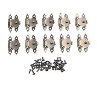 Lot de 10 verrous en fer bronze antique pour boîte à bijoux et étui en bois vintage (bronze antique)