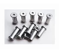 Lot de 10 vis à broche pivotante, couteaux de poche, balances Corby Bolzen Fixations EDC Rivets d'arbre de couteau
