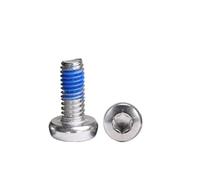 Lot de 10 vis à tête ronde Torx à six lobes M4 M5 en acier inoxydable 304, boulons de sécurité collés(45mm,M5 10pcs)