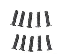 Lot de 10 vis adaptateurs de mandrin pour perceuse filetée gauche (M5 et M6, 25 mm) pour fixation UNF, compatibles avec les mandrins de perceuse électrique (M5)