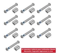 lot de 10 vis charnière renforcé pour base pliante de trottinette électrique xiaomi M365 pro 1s essential (necessite d'agrandir)