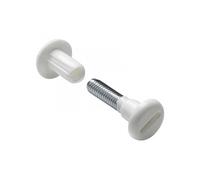 Lot de 10 vis d'assemblage plastique brut, l.40 mm