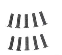 Lot de 10 vis de fixation, filetage à gauche M5 x 30 mm pour adaptateur de tige de mandrin UNF, construction métallique, compatible avec mandrins de 1/2" et 3/8", pour atelier et bricolage