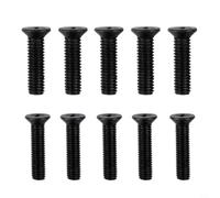 Lot de 10 vis de mandrin M5 pour filetage à gauche M6 22 mm