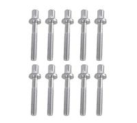 Lot de 10 vis de quincaillerie pour batterie - Texture métallique pour améliorer la durabilité du tambour